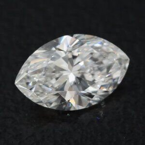 $4250 / GIA Certified 0.65 CT Diamond / Marquise Cut / G color / VS Clarity